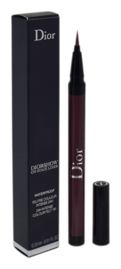 dior augenroller|Dior on stage eyeliner.